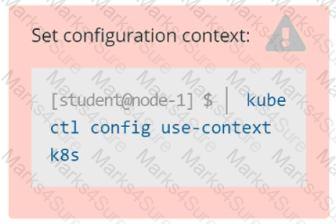 CKA Question 20